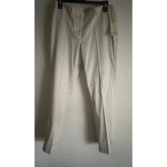 NWT MICHAEL KORS WOMEN'S CHINO PANTS Size 6 - Picture 1 of 8